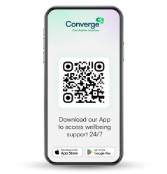 Converge App Home Phone Front Padding 2