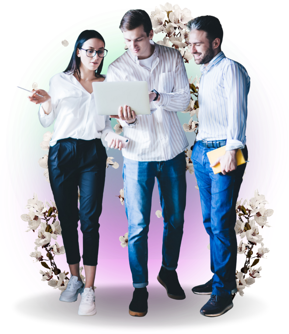 Thriving team after creating a psychosocial safe workplace (950 x 1100 px)