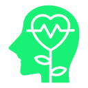 Supporting employee wellbeing icon