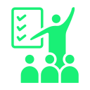 Employee training icon
