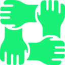 Positive workplace culture icon
