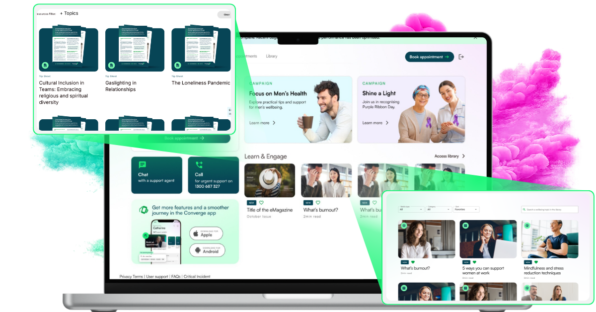 Employee Wellbeing Portal