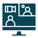 virtual support icon