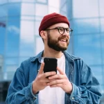 Man feeling better after financial coaching