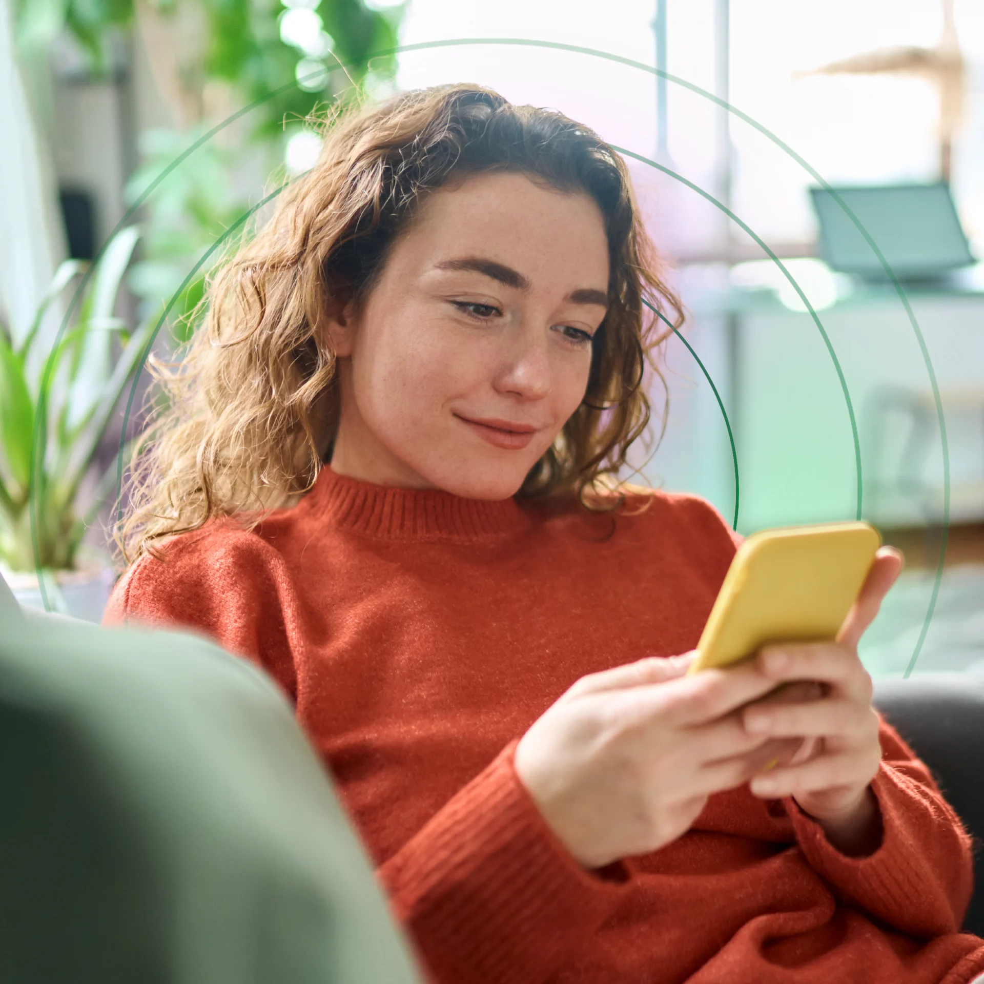 Women browsing the Converge App
