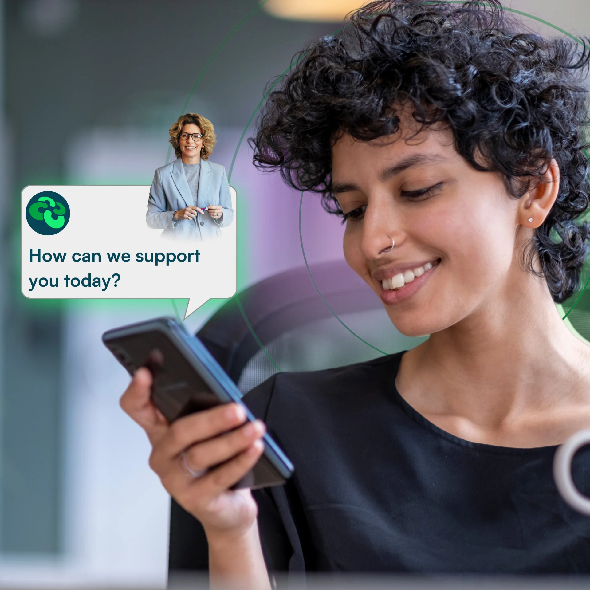 Worker booking support on the Converge App