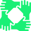 Team culture icon - source Flat Icon