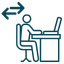 workplace change icon