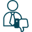 dislike manager icon