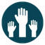 Employee participation icon