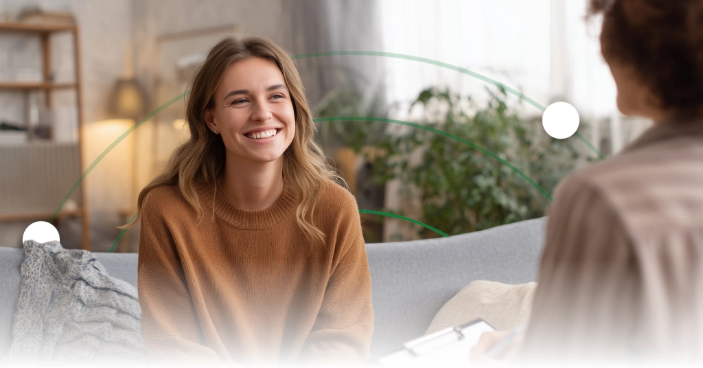 Employee receiving support for workplace stress through EAP