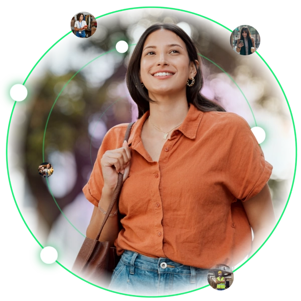 Happy employee who's support by her employee assistance program (EAP) (1)