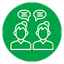 In-person support icon