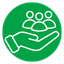 Staff retention icon