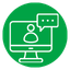 Virtual support icon
