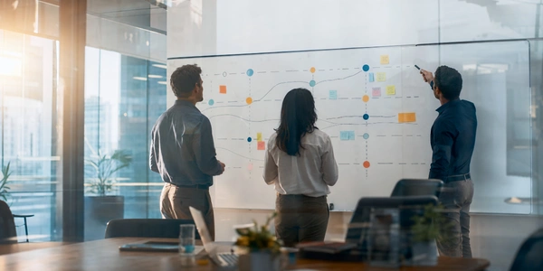 HR Team designing Employee Wellbeing for Organisations strategy