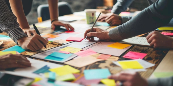 HR Team identifying business needs for employee wellbeing strategy