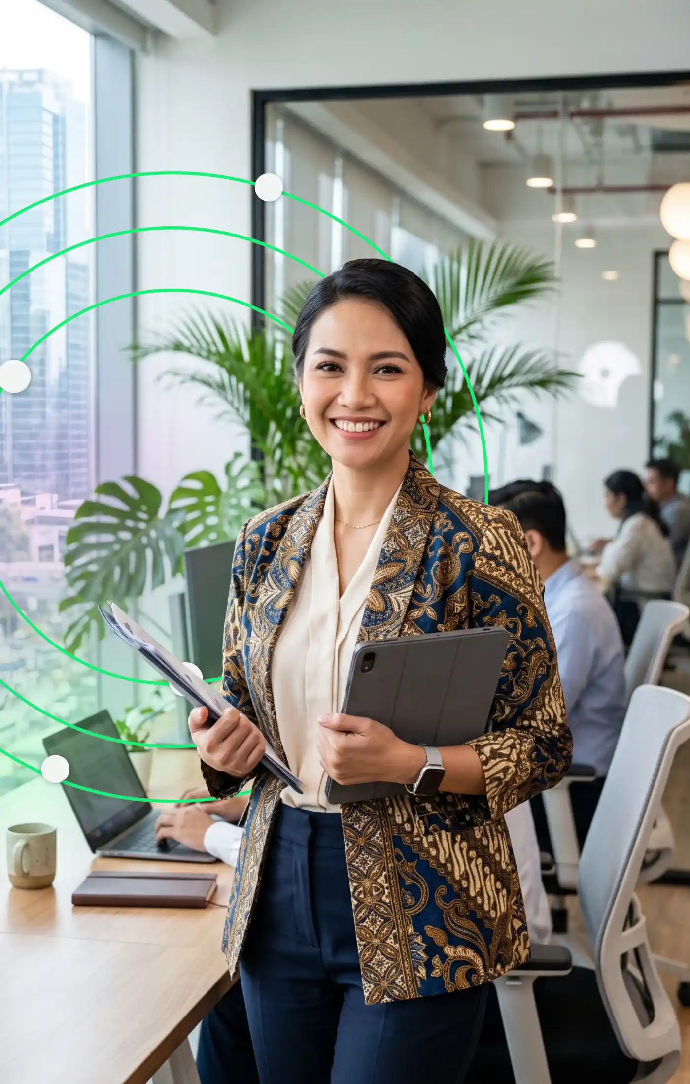 Worker feeling happy after undertaking EAP counselling