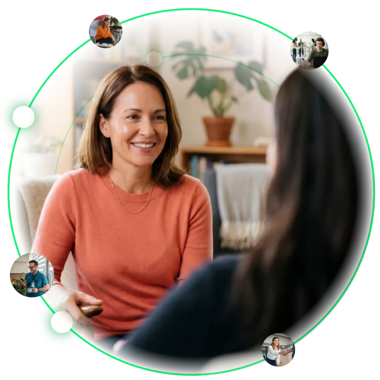 Worker undertaking an EAP counselling session with qualified professional