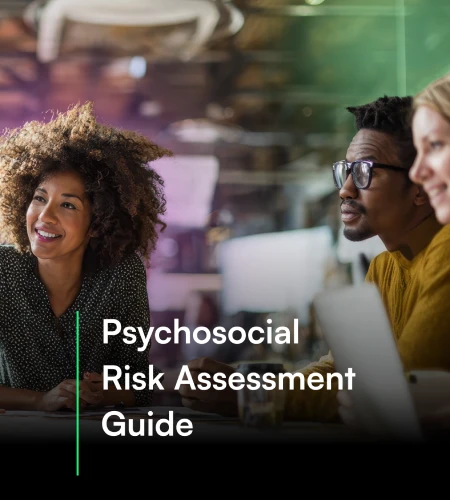 Group of people performing Converge's psychosocial risk assessment guide