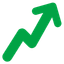 Increased mental health claims icon